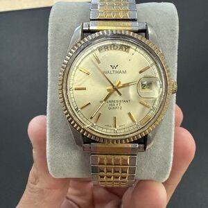 Waltham Vintage Presidential Men's Watch - 34mm Day-Date - READ